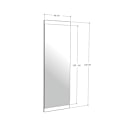 Pikkukuva 7 / 7: Mirror Boy Aynası Dekoratif Basic 40x120 cm
