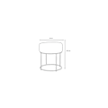 Pikkukuva 5 / 5: Pouffe Didim - kerma