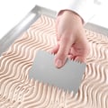 Miniatyrbillede 4 af 4: Konditorskraber, rektangulær, takket KAMM - SÆT med 6 stk. - ENDI 554173