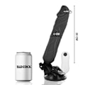 Pikkukuva 1 / 7: Basecock - Realistic Vibrator Remote Control Musta 20 cm -O- 4 cm