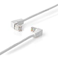 Pikkukuva 3 / 5: CAT6 F/UTP -Verkkokaapeli | RJ45, Uros - RJ45, Uros, Kulma | 5,00 m | Valkoinen
