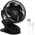 Miniatyrbillede 1 af 9: Sort ledningsfri ventilator Ruhhy 25567