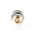 Miniatyrbillede 3 af 5: SMA adapter | SMA Han | N Han | Guldplateret | 50 Ohm | Lige | Kobber | Guld / Sølv | 2 stk. | Box