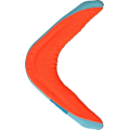 Miniatyrbillede 2 af 5: Chuckit Amfibie Boomerang Medium