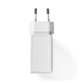 Miniatyrbild 5 av 8: Väggladdare | 24 W | Snabbladdnings funktion | 4x 2.4 A | Antal utgångar: 4 | 4x USB-A | Utan kabel | Single Voltage Output