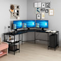 Miniatyrbillede 3 af 6: Study Desk Power L - 8537 - Sort