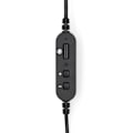 Pikkukuva 8 / 9: PC-headset | In-Ear-Kuulokkeet | Mono | USB Type-A / USB Type-C™ | Kokoontaitettava Mikrofoni | Harmaa / Musta