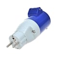 Miniatyrbillede 2 af 7: Adapter fra Schuko til CEE