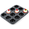 Miniatyrbillede 1 af 8: Granit muffinform 35x26,5 cm