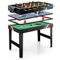 Pikkukuva 2 / 5: 4 in 1 -monipelipöytä, jossa on pöytäjalkapallo, biljardi, ilmakiekko ja pöytätennis arcade-pelisetti