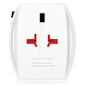 Miniatyrbillede 2 af 4: Verdensrejseadapter MUV USB AC65PD USB-A+USB-C PD 65W Ujordet
