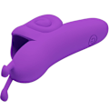 Miniatyrbillede 4 af 9: Pretty Love - Snail Kraftig lilla fingerstimulator