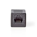 Miniatyrbillede 5 af 7: Netværkskobling | CAT6 | Uskærmet | RJ45 Hun | RJ45 Hun | Lige | ABS | Box