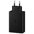 Miniatyrbillede 3 af 7: Netoplader 2x USB-C og 1x USB PPS PD 65W QC 3.0 AFC FCP sort