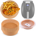 Miniatyrbillede 1 af 7: Bagepapir til airfryer 16 cm Berdsen - 20 stk
