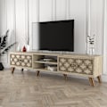 Miniatyrbillede 3 af 5: TV Stand Class - Travertin