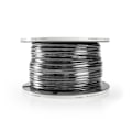 Miniatyrbillede 2 af 2: Mikrofon kabel | 2 x 0.25 mm² | Kobber | 100.0 m | Runde | PVC | Sort | Rulle