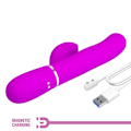 Pikkukuva 10 / 11: Pretty Love - Perlita monitoiminen 3 in 1 G-piste Vibraattori violetti
