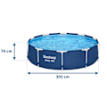 Miniatyrbillede 8 af 8: Ramme havepool 305 x 76 cm 16in1 Bestway 56679