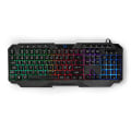 Pikkukuva 1 / 9: Pelinäppäimistö Langallinen | USB Type-A | Kalvonäppäiminä | LED | QWERTY | ND Näppäinasettelu | USB Virta | Virtakaapelin pituus: 1.30 m | Multimedia