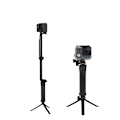 Miniatyrbillede 1 af 9: 3 i 1 Selfie stick holder, monopod stativ til GoPro kamera