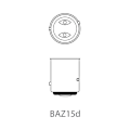 Pikkukuva 3 / 4: Auton polttimo 12V 21/4W BAZ15d per kappale