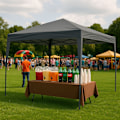 Pikkukuva 2 / 10: Puutarhapaviljonki teltta 3x3 m Pop-Up katos puutarhaan tai terassille MultiGarden