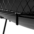 Miniatyrbillede 6 af 11: Metallisk pejs 60 cm: Sikker bålplads til have/terrasse