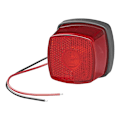 Pikkukuva 1 / 7: Takavalot 9-30V punainen 61 x 61 mm LED