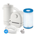 Pikkukuva 1 / 9: Uima-altaan suodatinpumppu 5678L/h suodatin + asennustarvikkeet INTEX 26636