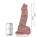 Miniatyrbillede 1 af 9: Mr Intense - 25 Realistisk Pik 21,8 Cm -O- 4,3 Cm