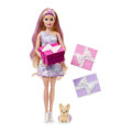 Miniatyrbild 2 av 6: Barbie Party Unboxed -Docka