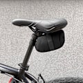 Miniatyrbillede 4 af 9: Lille cykelsadeltaske 0,6 l, sort