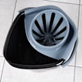 Miniatyrbillede 4 af 9: Moppespand med vride, plast, sort, 14 l