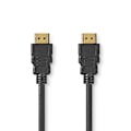 Pikkukuva 3 / 4: Premium High Speed ​​HDMI ™ Kaapeli Ethernet | HDMI™ liitin | HDMI™ liitin | 4K@60Hz | 18 Gbps | 1.00 m | Pyöreä | PVC | Musta | Label