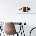 Pikkukuva 1 / 5: Metal Bookend Kitap tutucu 3 - musta