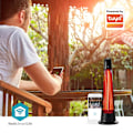 Pikkukuva 8 / 8: SmartLife Patio lämmitin | Wi-Fi | 1200 W | 2 Lämpöasetusta | Oskillaatio | Kaatumissuoja | IP24 | Musta