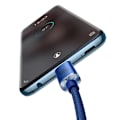 Miniatyrbild 3 av 9: Kabel för snabbladdning och dataöverföring USB-C USB-C 100W 1,2m blå