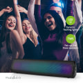 Miniatyrbild 7 av 9: Bluetooth® Högtalare | Maximal batteritid: 6 timmar | Bordsdesign | 18 W | Stereo | Inbygd mikrofon | Synkroniseringsbar | Svart