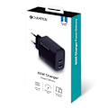 Miniatyrbillede 2 af 2: Oplader 65W PD Sort