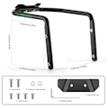 Miniatyrbillede 7 af 7: Multifunktionel cykelsædetaske stabilisatorholder - sort