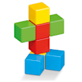 Miniatyrbillede 4 af 6: Geomag Magicube Crystal 8 stk