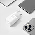 Pikkukuva 9 / 9: Pikalaturi Iphone Super Si 1C 20W Power Delivery + USB-C - Lightning-kaapeli 1m valkoinen