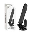 Pikkukuva 4 / 7: Basecock - Realistic Vibrator Remote Control Musta 20 cm -O- 4 cm