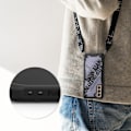 Miniatyrbillede 9 af 9: Pansret etui med ramme til Galaxy S21+ 5G Fusion X Design Routine sort