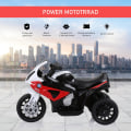 Pikkukuva 6 / 9: Bmw S1000Rr Lisensoitu Sähköinen Kolmipyöräinen Lasten Moottoripyörä Akulla, Lasten Ajoneuvo, Teräs, Punainen, 66X37X44 Cm