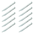 Pikkukuva 2 / 7: Tentpeg 22cm metalli puolipyöreä 10 kpl polybag