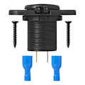 Miniatyrbillede 4 af 6: USB lynoplader indbygget type A + C 2-vejs 12/24V 3Am model 1
