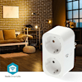 Miniatyrbillede 2 af 9: SmartLife Smart Plug | Wi-Fi | IP21 | Effektmåler | 3680 W | Type F (CEE 7/7) | 0 - 55 °C | Android™ / IOS | Hvid | 1 stk.