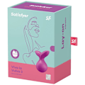 Pikkukuva 5 / 5: Satisfyer - Viva La Vulva 3 Lay-On Vibrator Violet